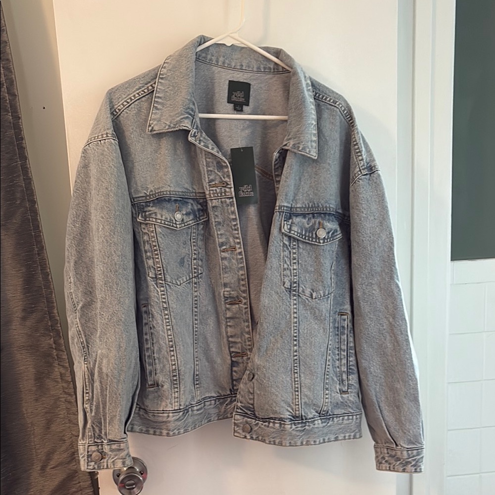 Wild Fable Soft Blue Denim Jacket